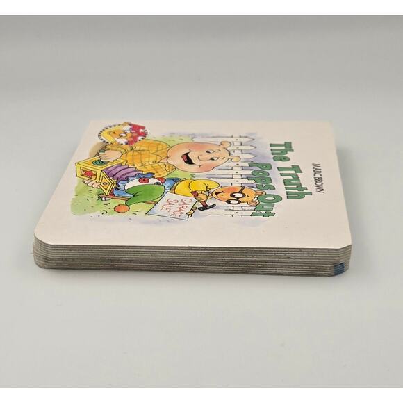 Lot of 2 Arthur Board Books Hula Who Me and The Truth Pops Out by Marc Brown - Picture 5 of 6